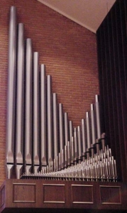 Westminster United Methodist Church organ pipes