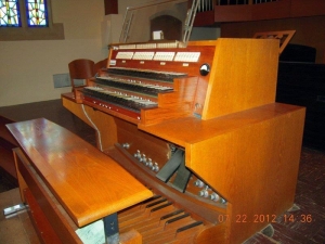 First Evangelical Lutheran Galveston organ
